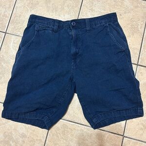Arizona Jean Company Blue Flat Front Shorts